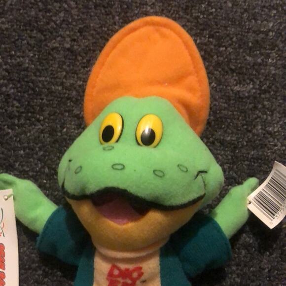 Kellogg's Bean Bag Buddy Breakfast Bunch Dig ‘Em Plush Frog 1999 NWT Collectable - Picture 2 of 6